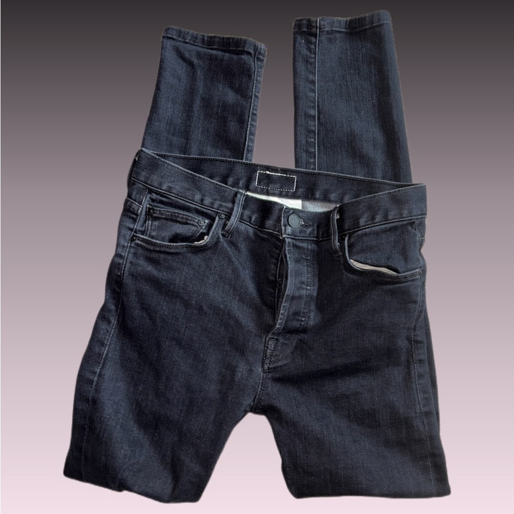 MOTHER Dark Wash Skinny Jeans 24
